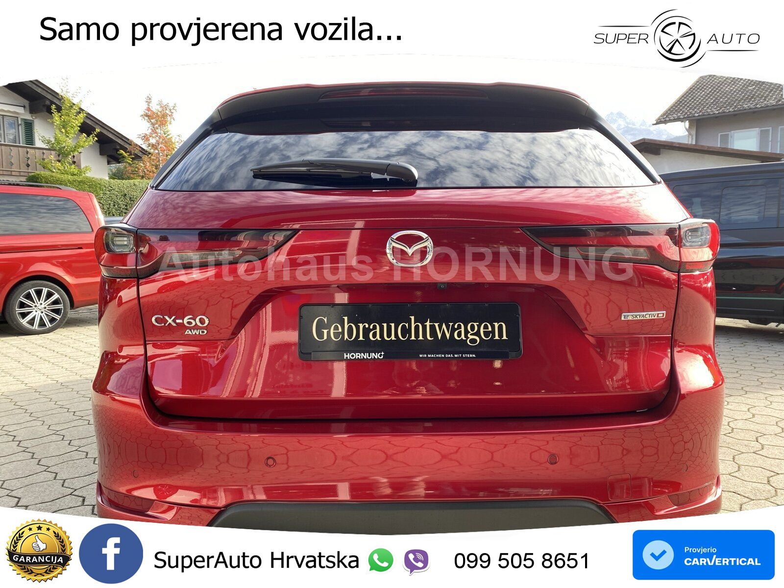 Mazda CX-60 3.3 e-Skyactiv D (254 KS) AWD Automatic ZRAČNI+ACC+4xGR SJED+KAM
