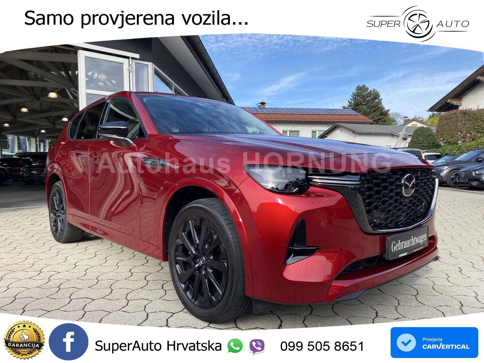 Mazda CX-60 3.3 e-Skyactiv D (254 KS) AWD Automatic ZRAČNI+ACC+4xGR SJED+KAM