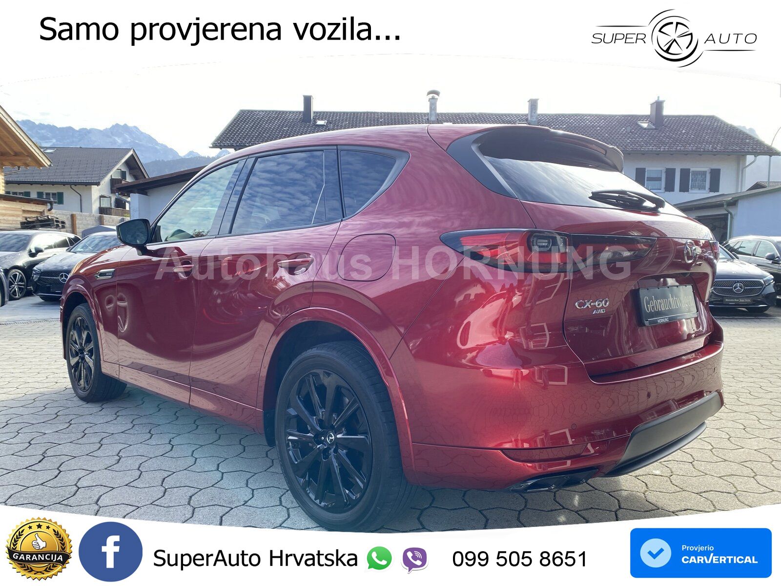 Mazda CX-60 3.3 e-Skyactiv D (254 KS) AWD Automatic ZRAČNI+ACC+4xGR SJED+KAM
