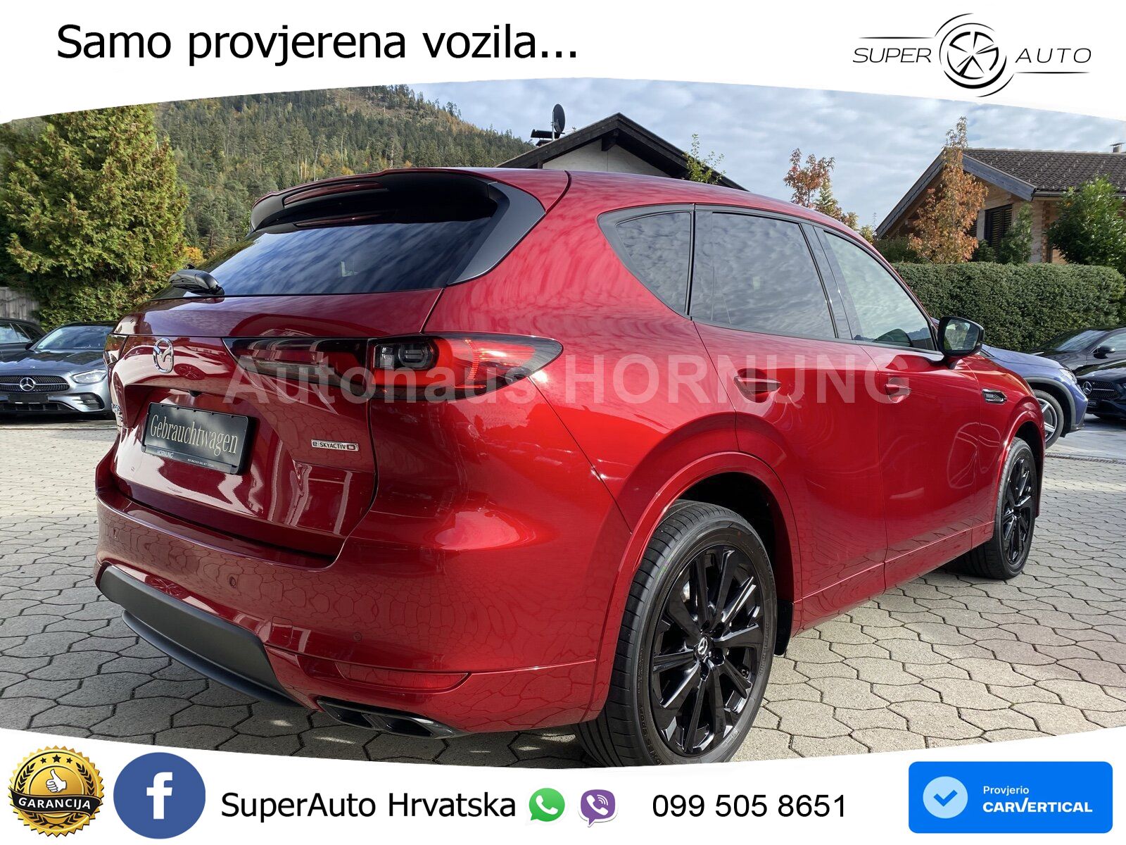 Mazda CX-60 3.3 e-Skyactiv D (254 KS) AWD Automatic ZRAČNI+ACC+4xGR SJED+KAM