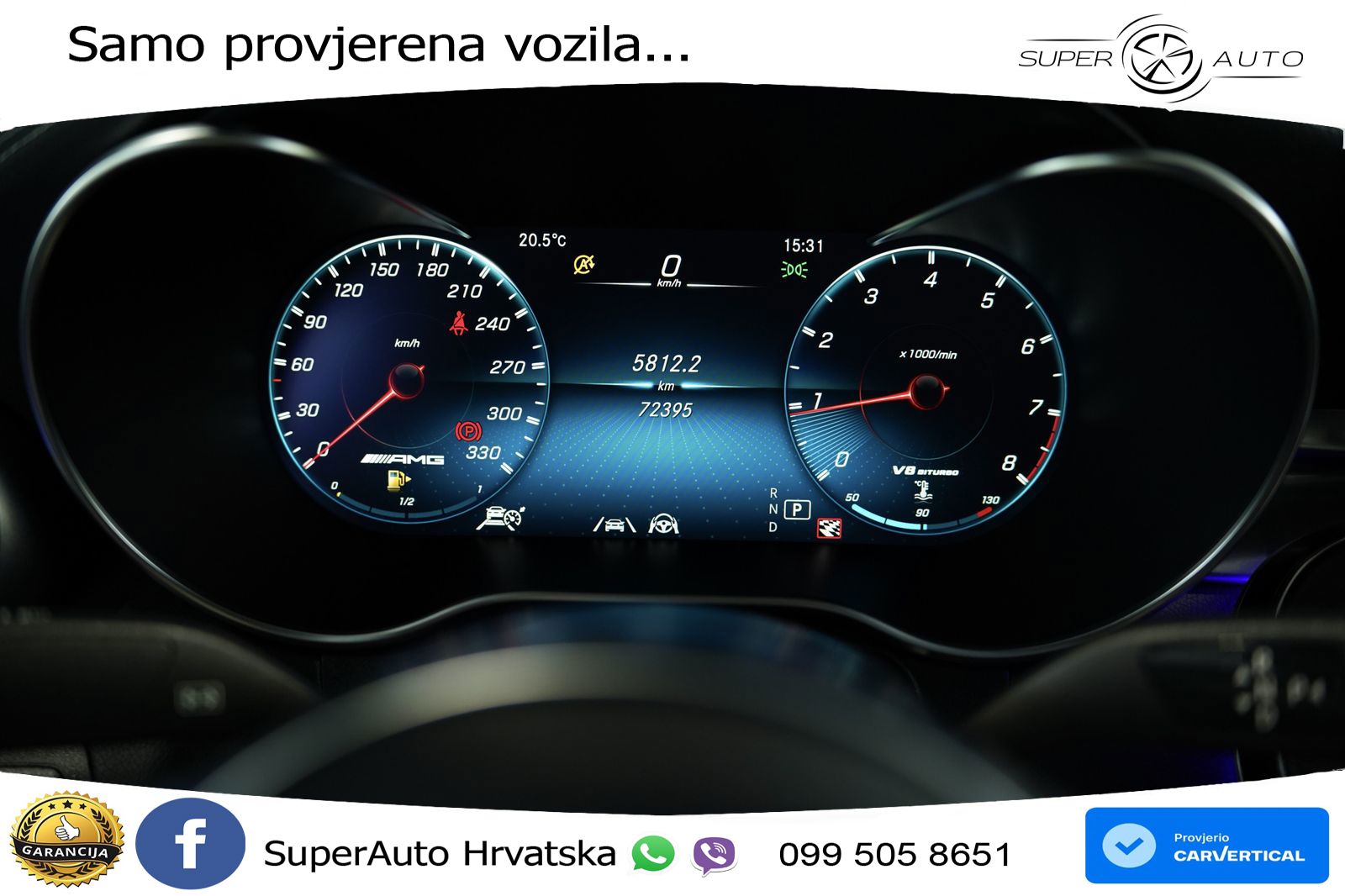 Mercedes GLC Coupe AMG 63 S V8 (510 KS) 4MATIC+ MCT LED+GR SJED+ACC