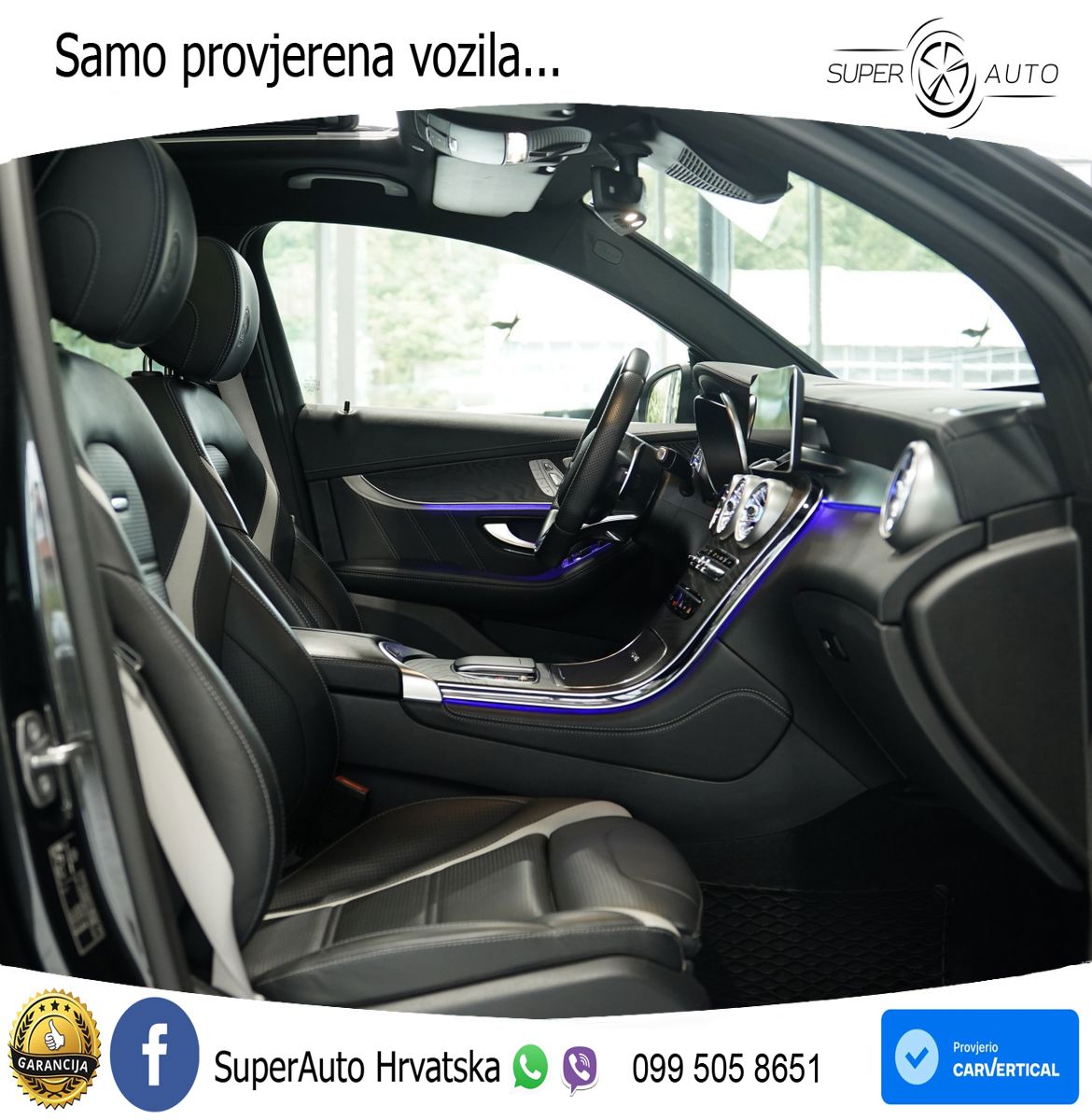 Mercedes GLC Coupe AMG 63 S V8 (510 KS) 4MATIC+ MCT LED+GR SJED+ACC