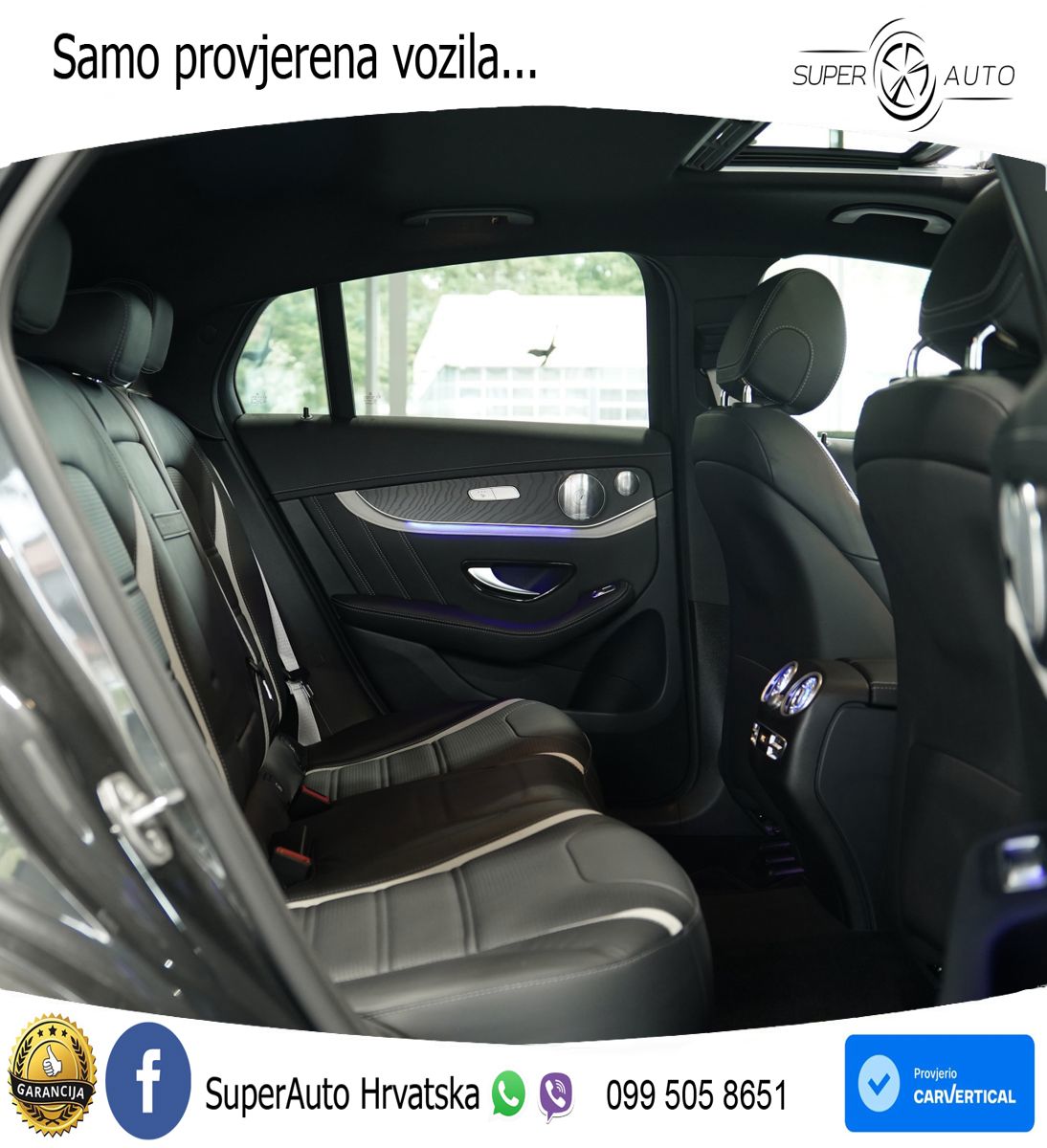 Mercedes GLC Coupe AMG 63 S V8 (510 KS) 4MATIC+ MCT LED+GR SJED+ACC