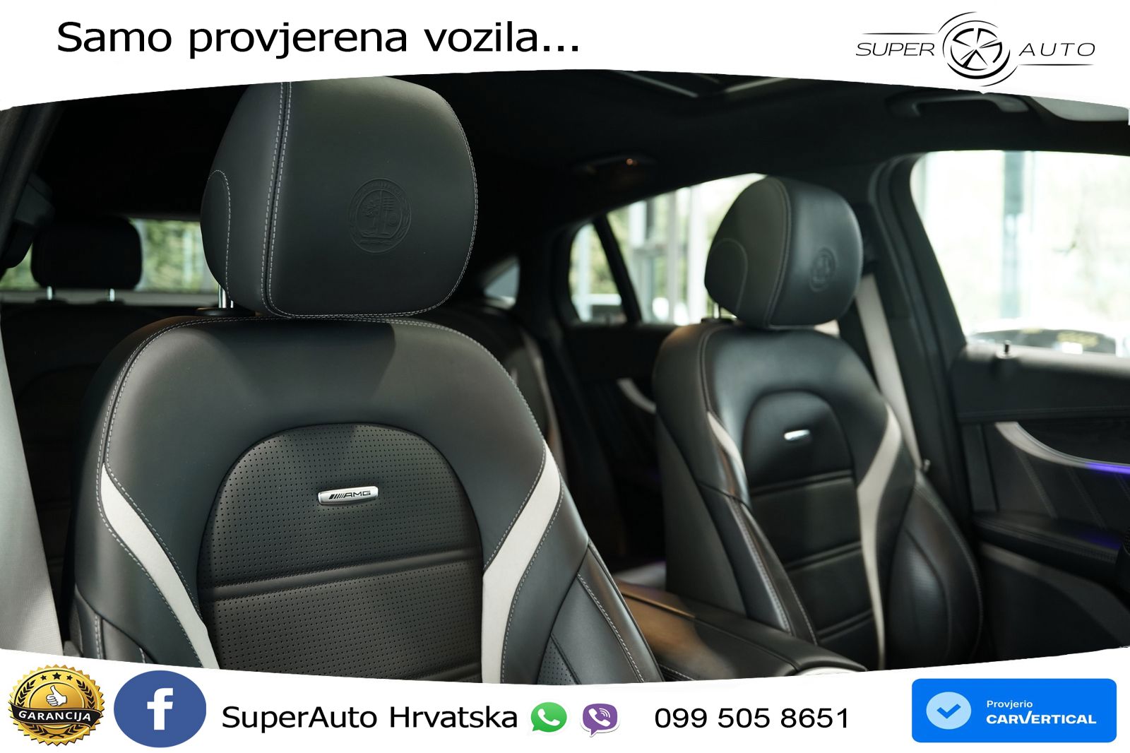 Mercedes GLC Coupe AMG 63 S V8 (510 KS) 4MATIC+ MCT LED+GR SJED+ACC