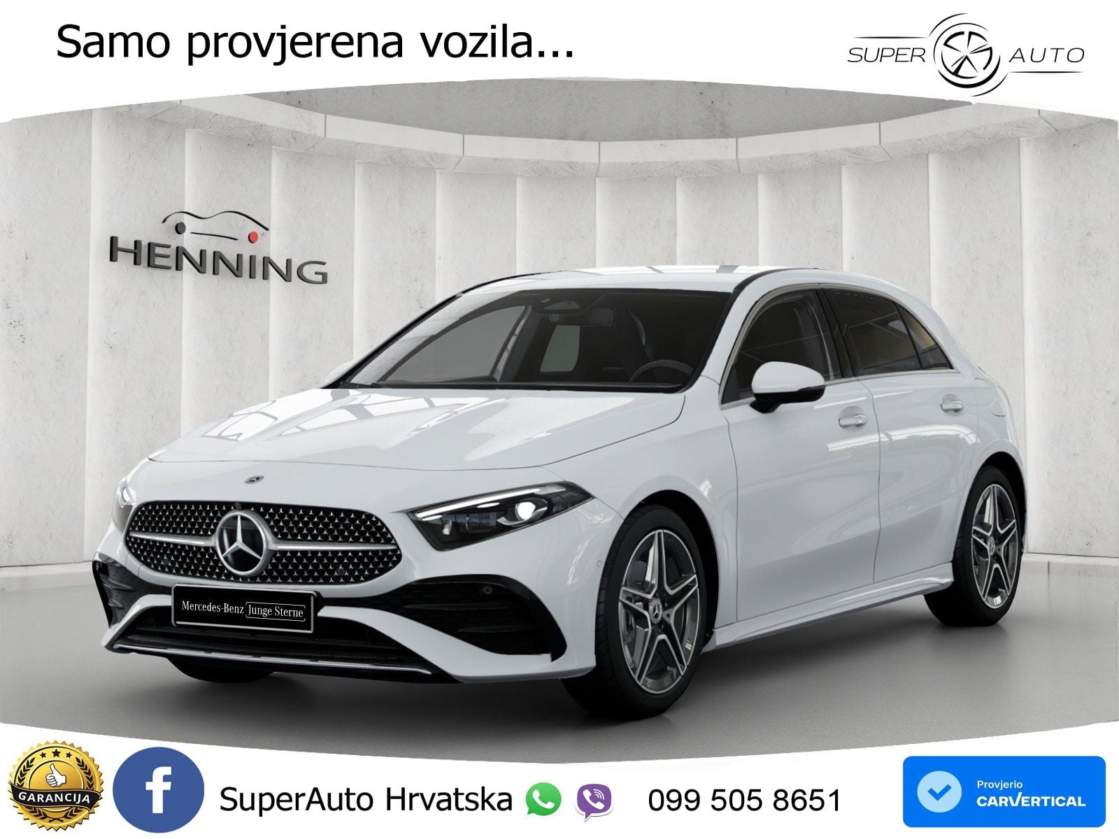 Mercedes-Benz A 180 7G-DCT AMG LED+GR SJED+ACC