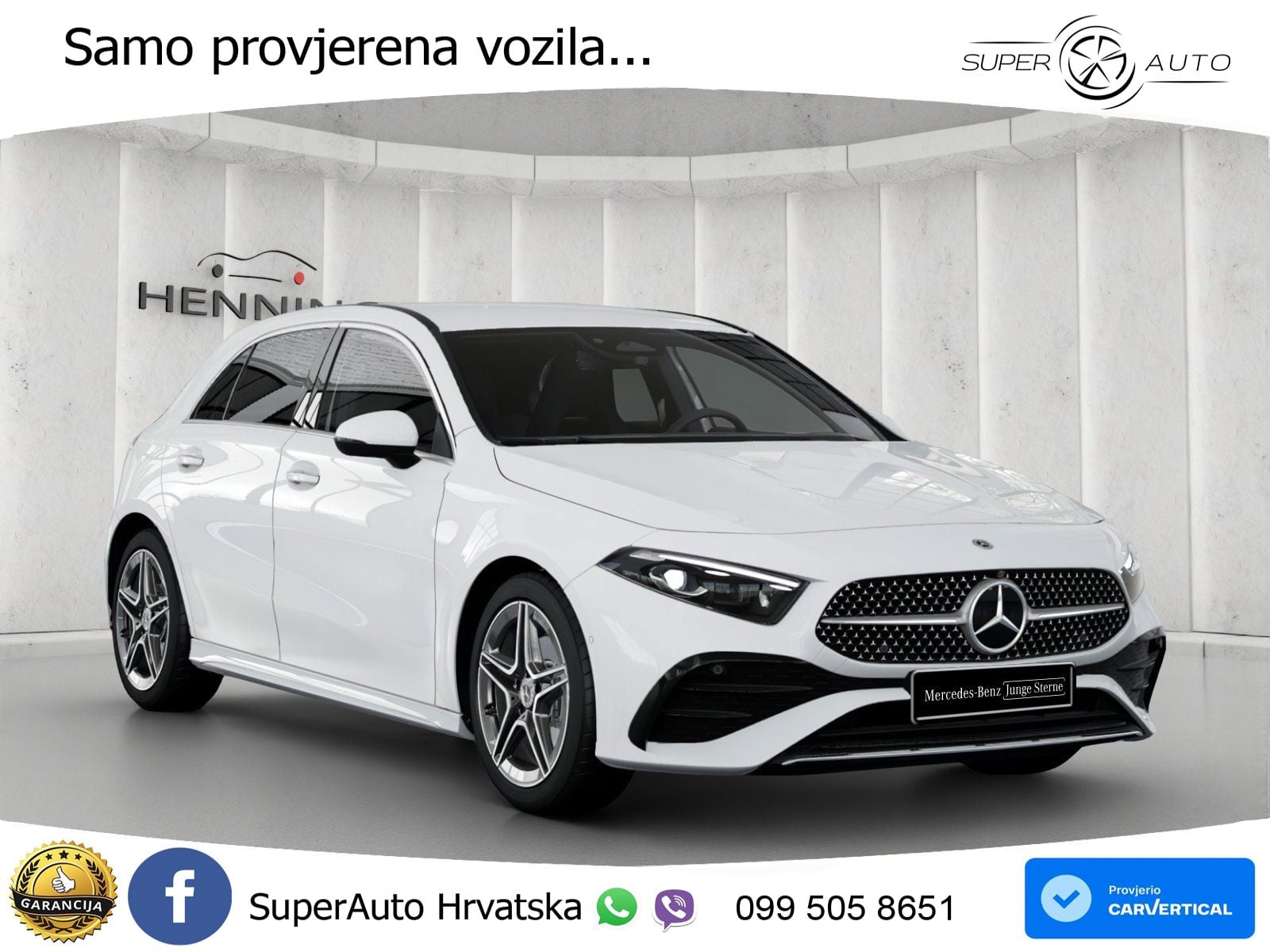 Mercedes-Benz A 180 7G-DCT AMG LED+GR SJED+ACC