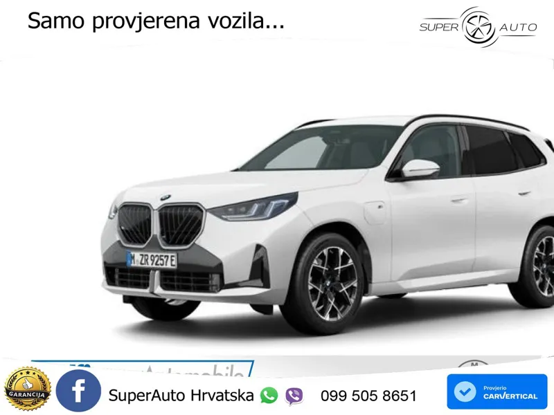 BMW X3 30e xDrive Steptronic M Sport LED+GR SJED+ACC