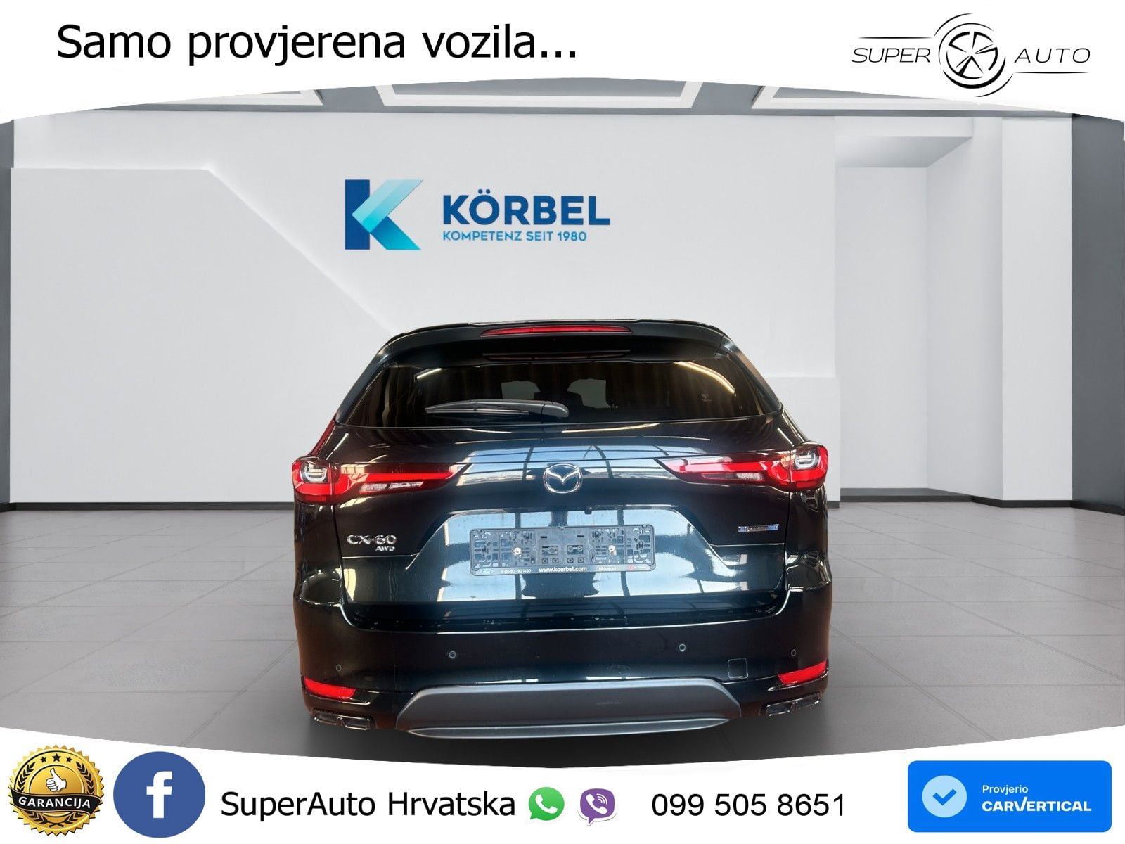 Mazda CX-60 2.5 e-Skyactiv (328 KS) AWD Automatic LED+GR SJED+ACC