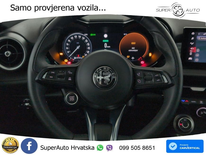 Alfa Romeo Tonale 1.5 VGT (160 KS) 48V-Hybrid TCT LED+GR SJED+ACC