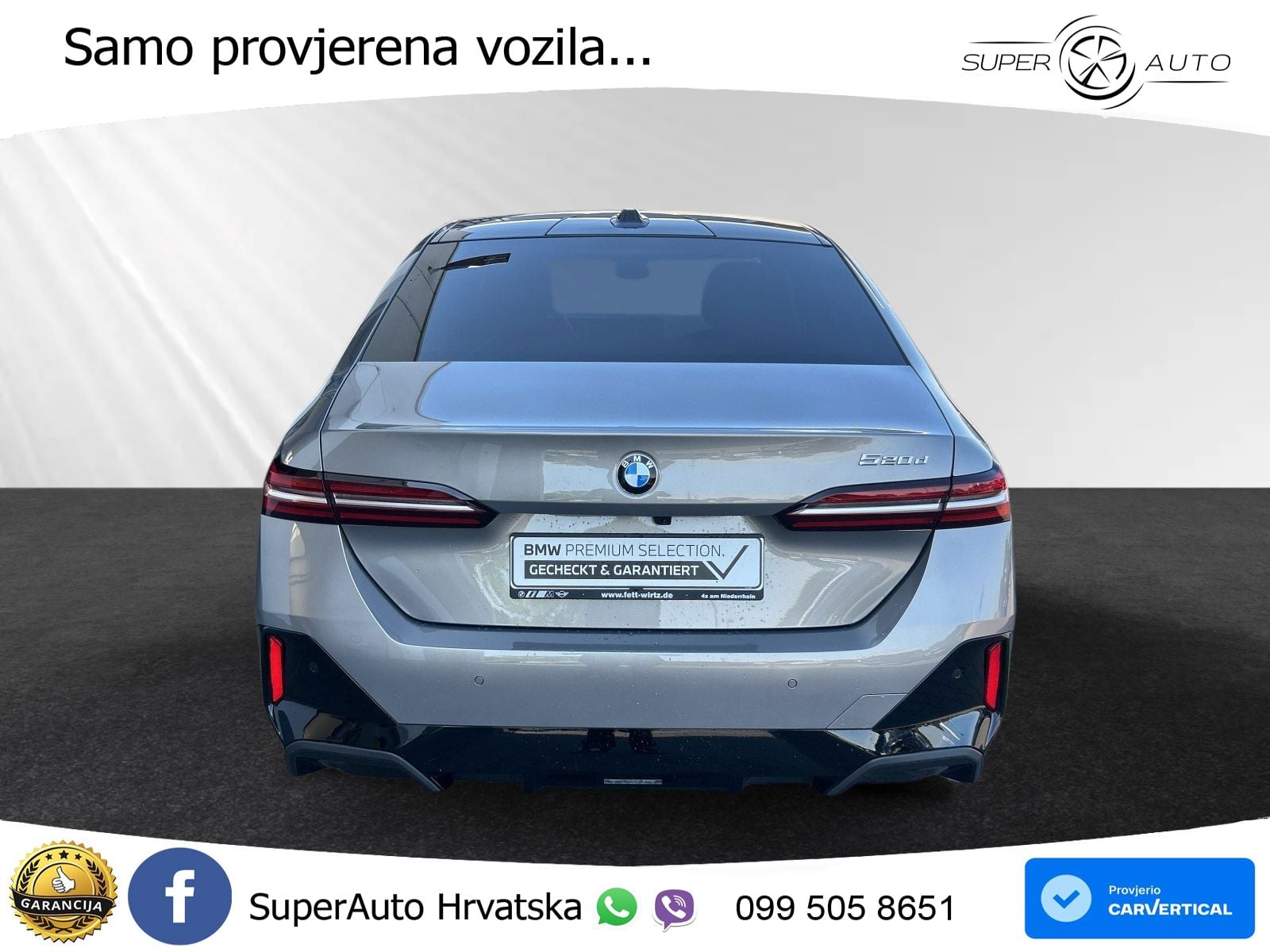 BMW 520d (197 KS) Steptronic M Sport LED+GR SJED+ACC