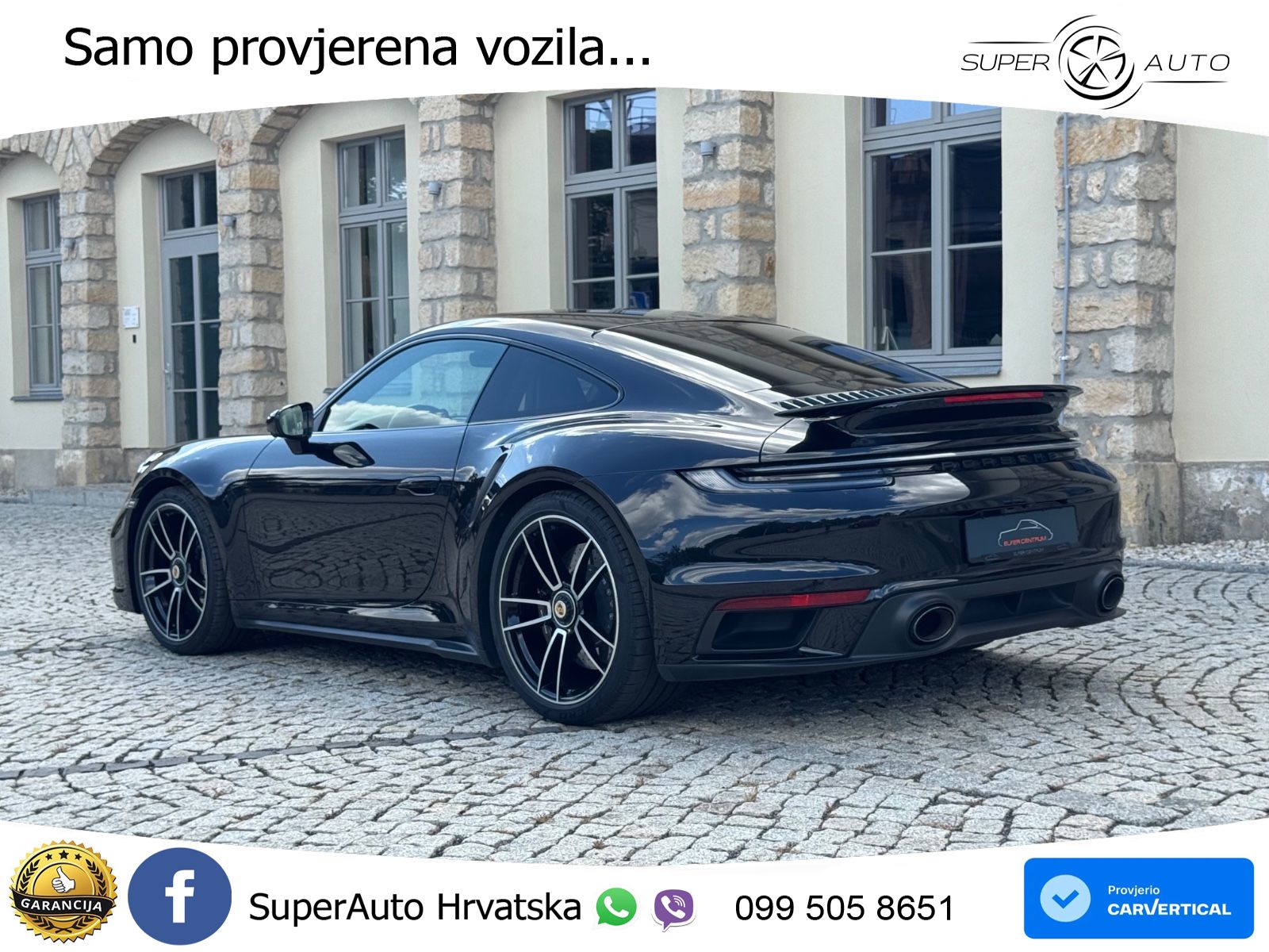 Porsche 911 Turbo S 3.8 (650 KS) PDK ZRAČNI+ACC+GR SJED+360