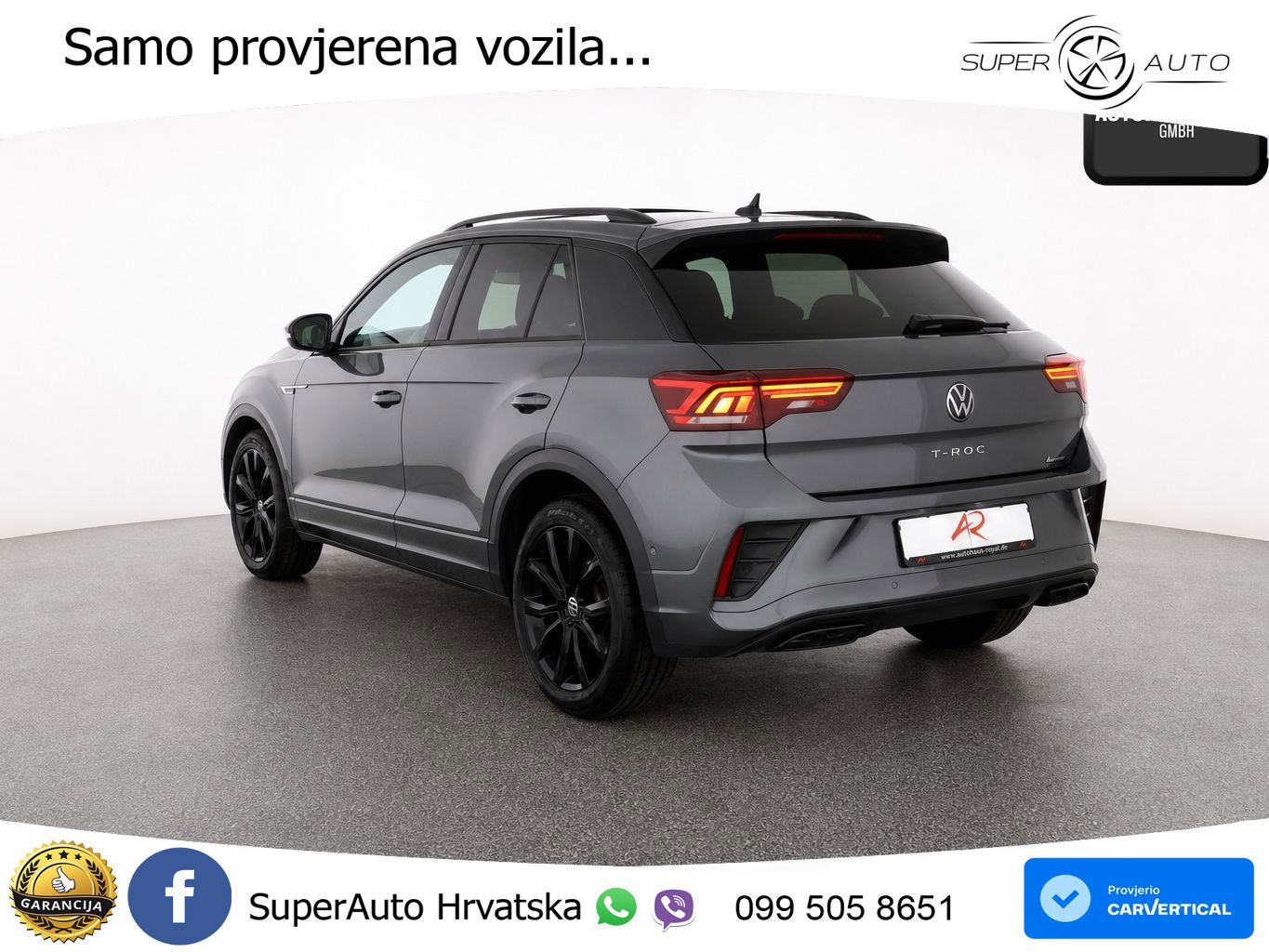 Volkswagen T-Roc I 2.0 TSI (190 KS) 4M DSG LED+GR SJED+ACC