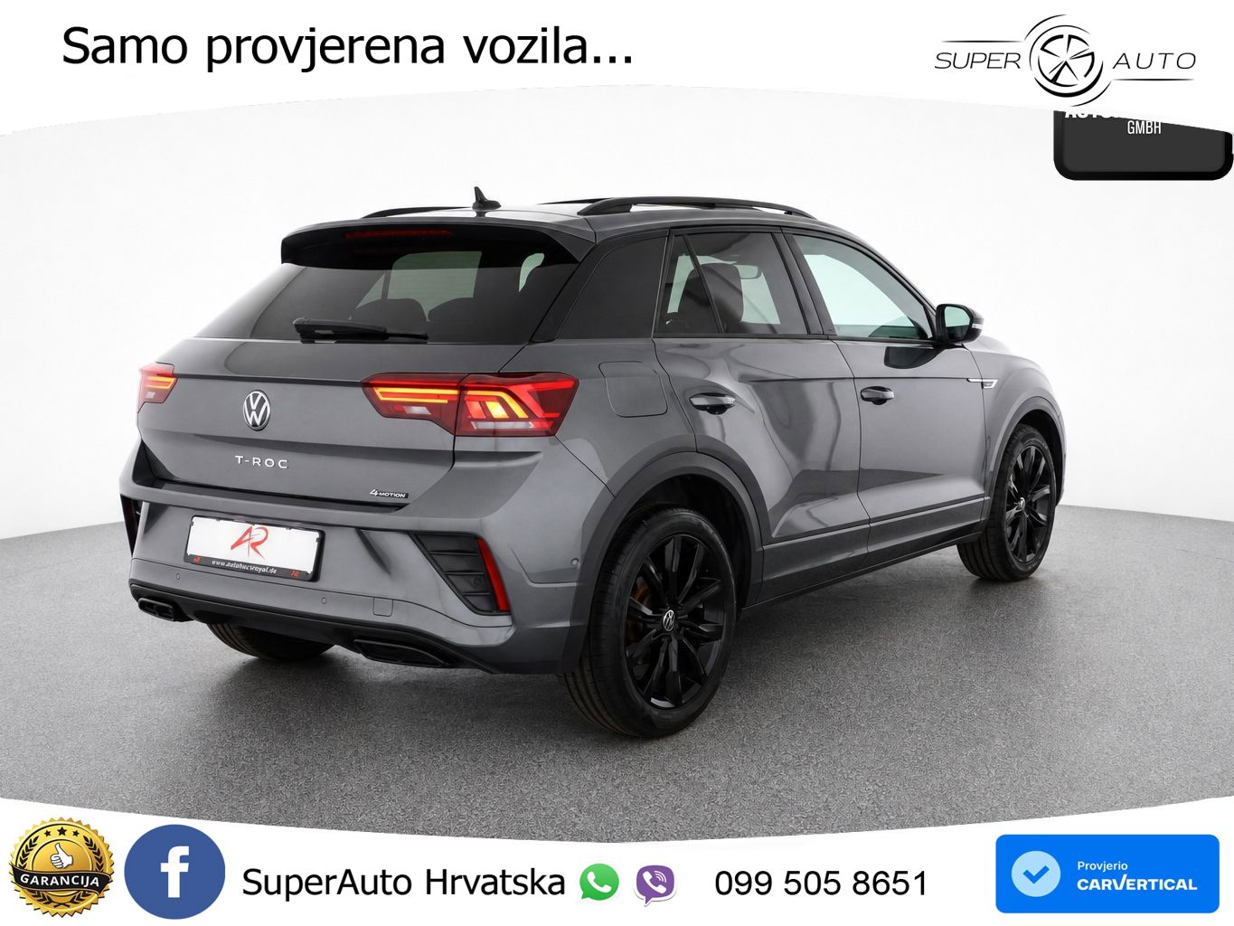 Volkswagen T-Roc I 2.0 TSI (190 KS) 4M DSG LED+GR SJED+ACC