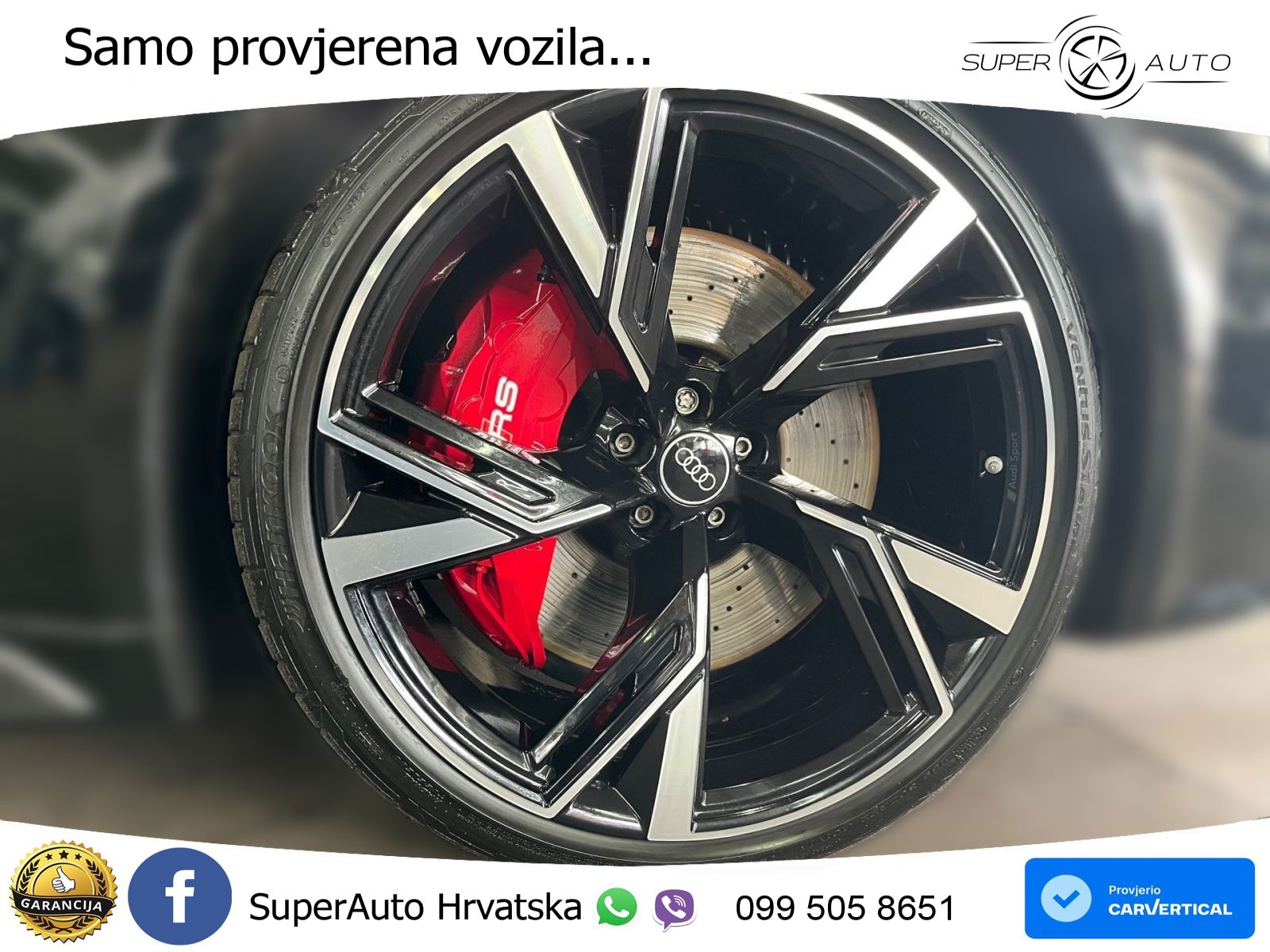 Audi RS6 Avant 4.0 TFSI V8 (600 KS) quattro Tiptronic ZRAČNI+ACC+GR SJED+KAM+PANO