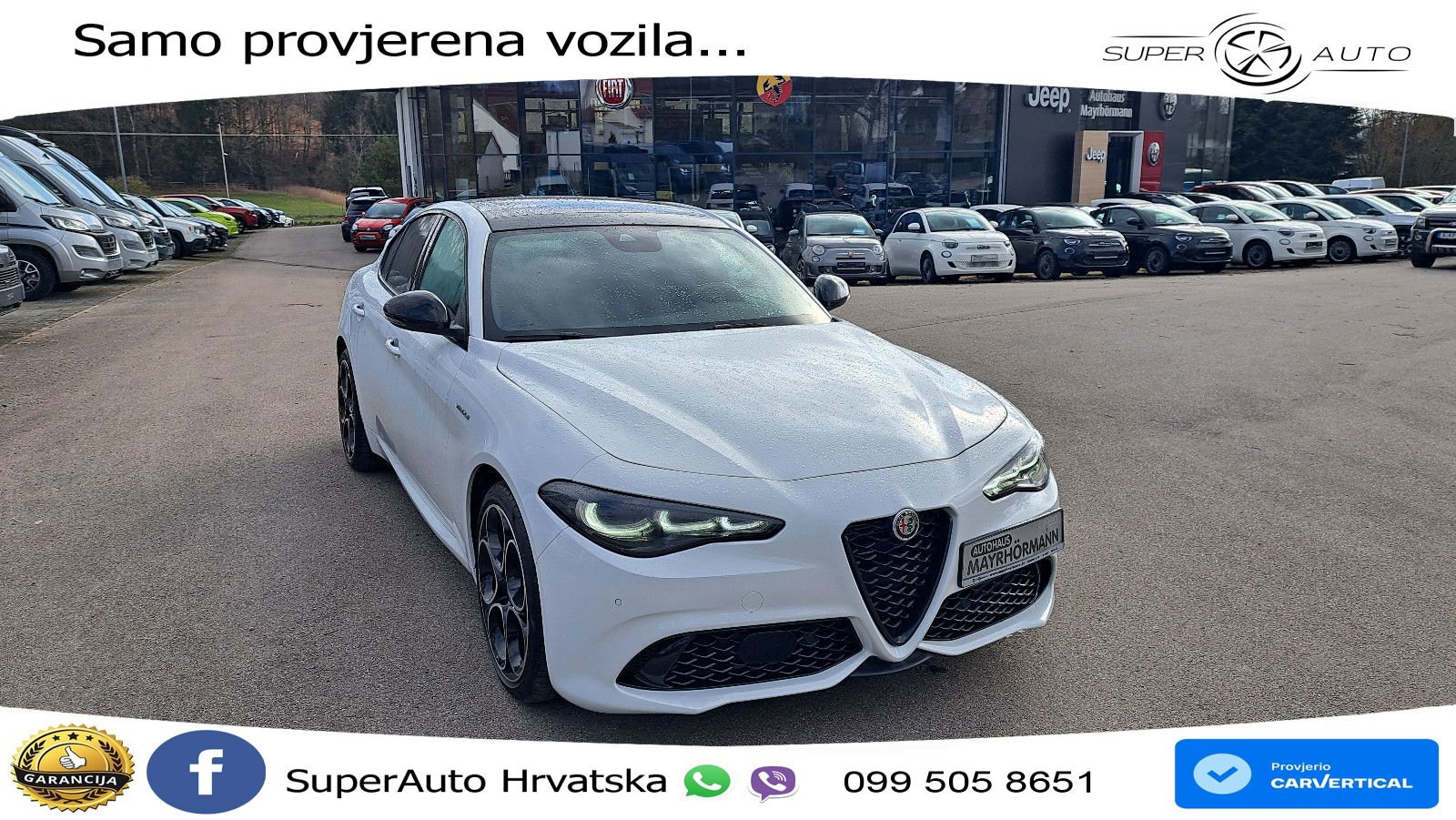 Alfa Romeo Giulia 2.2 MultiJet II (210 KS) Q4 Automatic LED+GR SJED+ACC