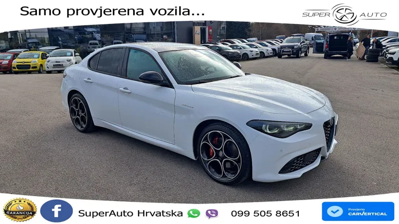 Alfa Romeo Giulia 2.2 MultiJet II (210 KS) Q4 Automatic LED+GR SJED+ACC