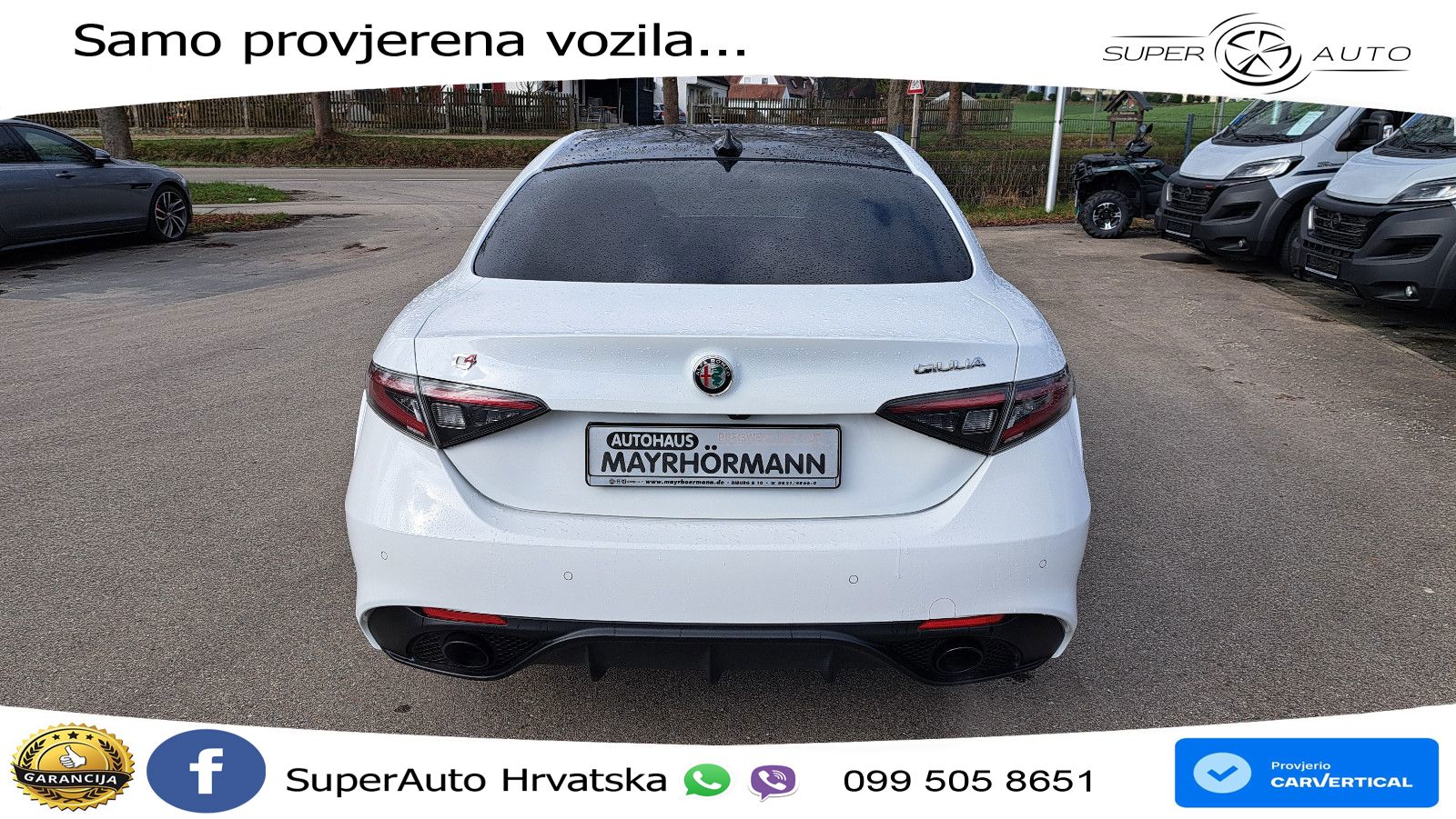 Alfa Romeo Giulia 2.2 MultiJet II (210 KS) Q4 Automatic LED+GR SJED+ACC