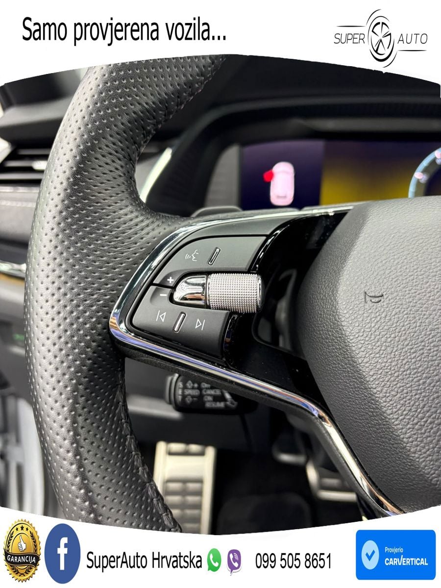 Škoda Octavia Combi 2.0 TDI (150 KS) DSG SportLine LED+GR SJED+ACC
