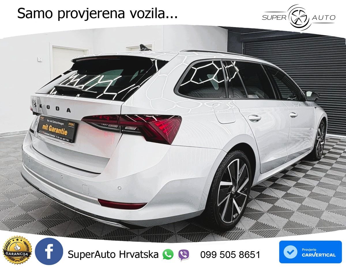 Škoda Octavia Combi 2.0 TDI (150 KS) DSG SportLine LED+GR SJED+ACC