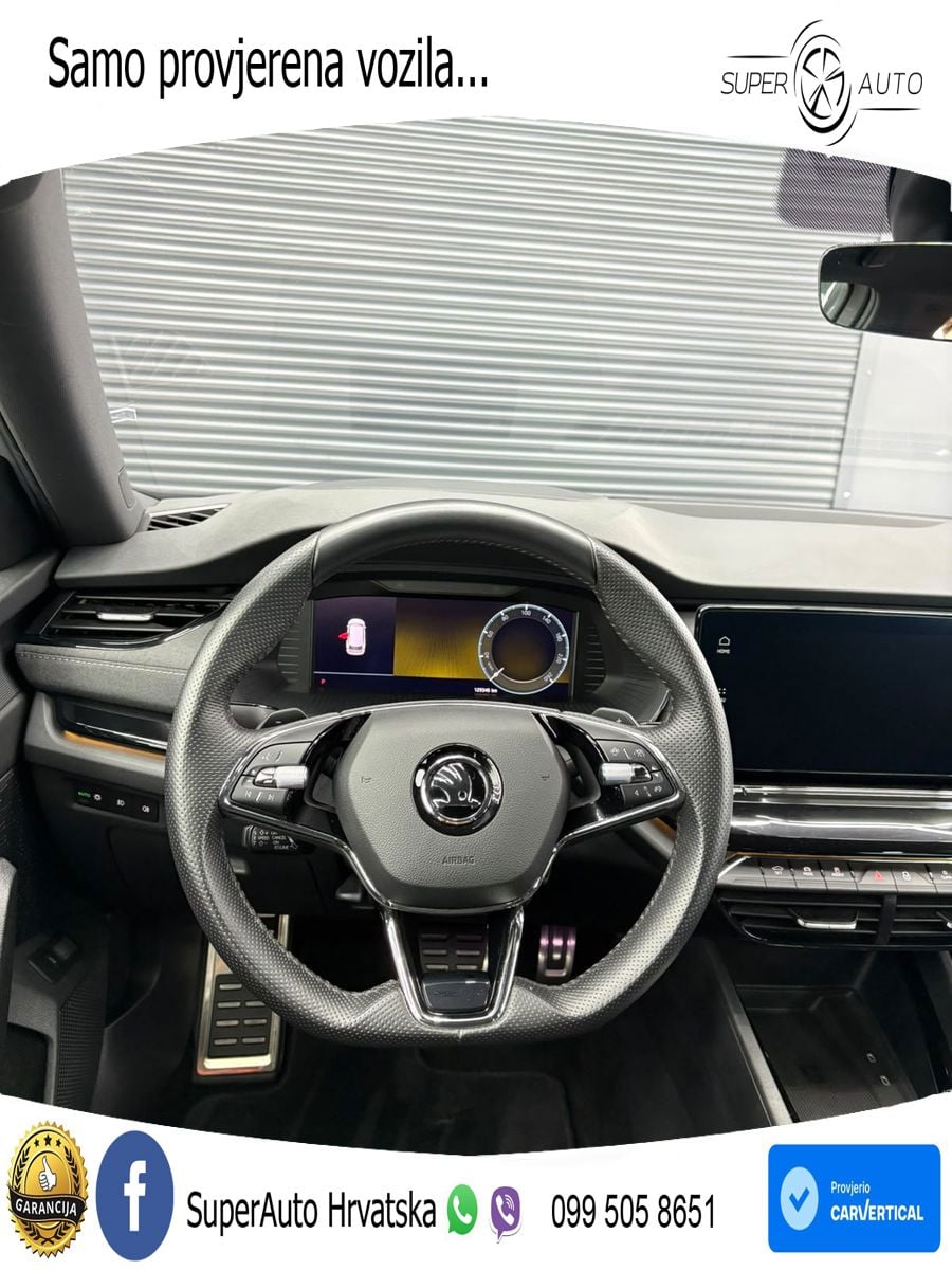 Škoda Octavia Combi 2.0 TDI (150 KS) DSG SportLine LED+GR SJED+ACC