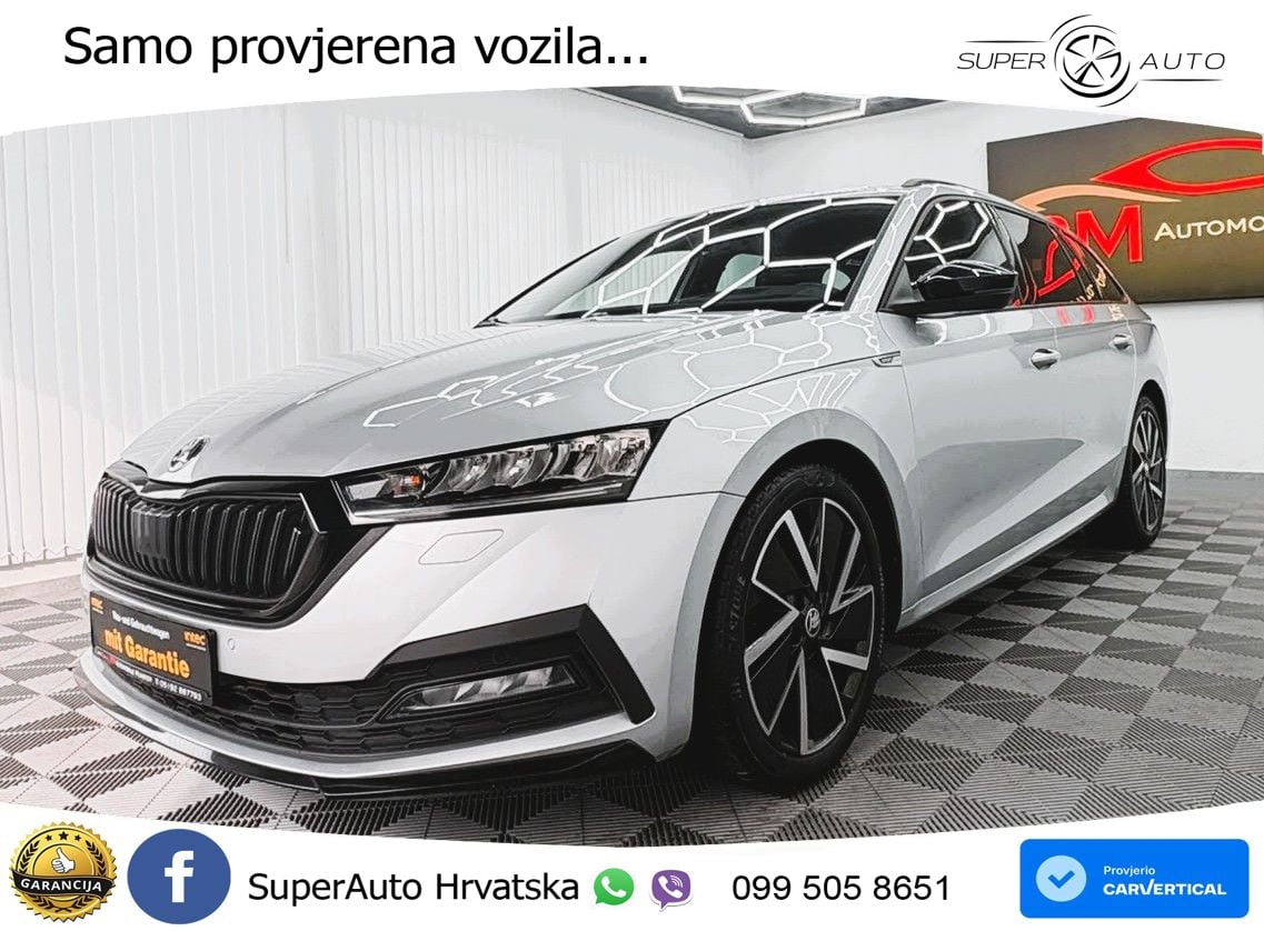 Škoda Octavia Combi 2.0 TDI (150 KS) DSG SportLine LED+GR SJED+ACC