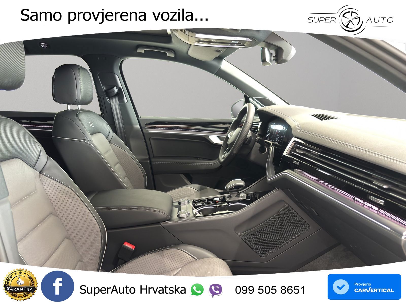 Volkswagen Touareg 3.0 V6 TDI (286 KS) 4MOTION Tiptronic ZRAČNI+ACC+GR SJED+KAM+PANO