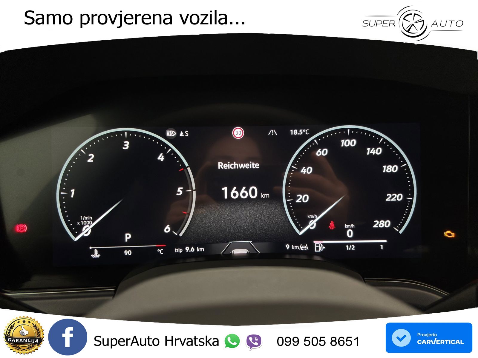 Volkswagen Touareg 3.0 V6 TDI (286 KS) 4MOTION Tiptronic ZRAČNI+ACC+GR SJED+KAM+PANO