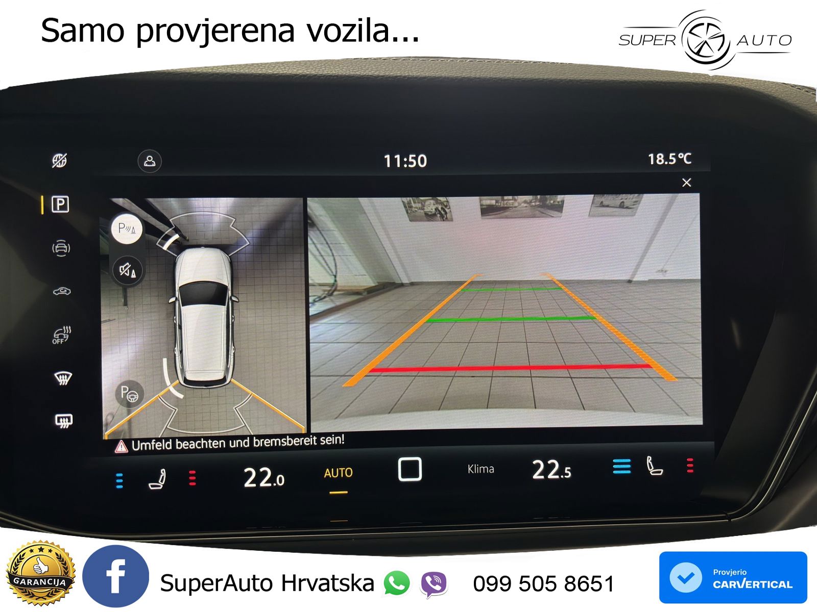 Volkswagen Touareg 3.0 V6 TDI (286 KS) 4MOTION Tiptronic ZRAČNI+ACC+GR SJED+KAM+PANO