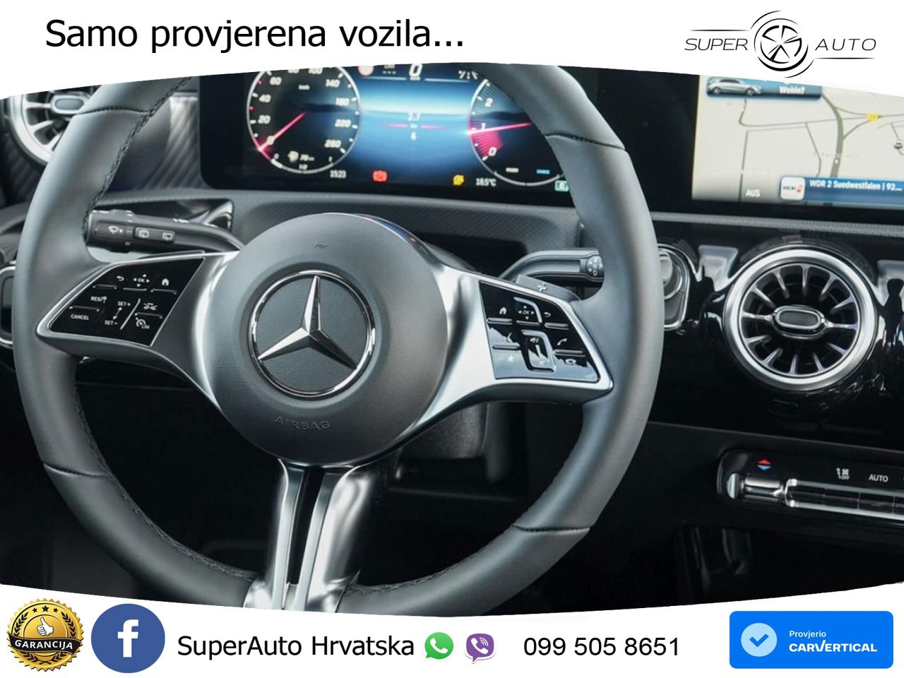 Mercedes-Benz A 200 7G-DCT LED+GR SJED+ACC
