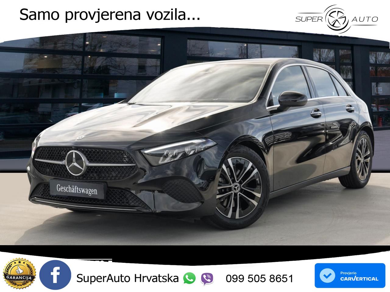 Mercedes-Benz A 200 7G-DCT LED+GR SJED+ACC