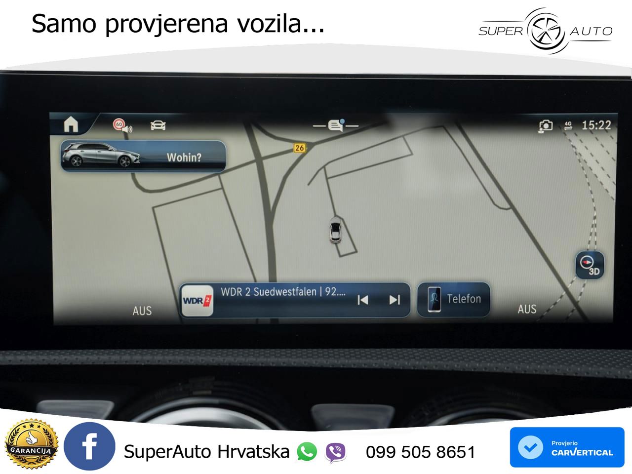 Mercedes-Benz A 200 7G-DCT LED+GR SJED+ACC