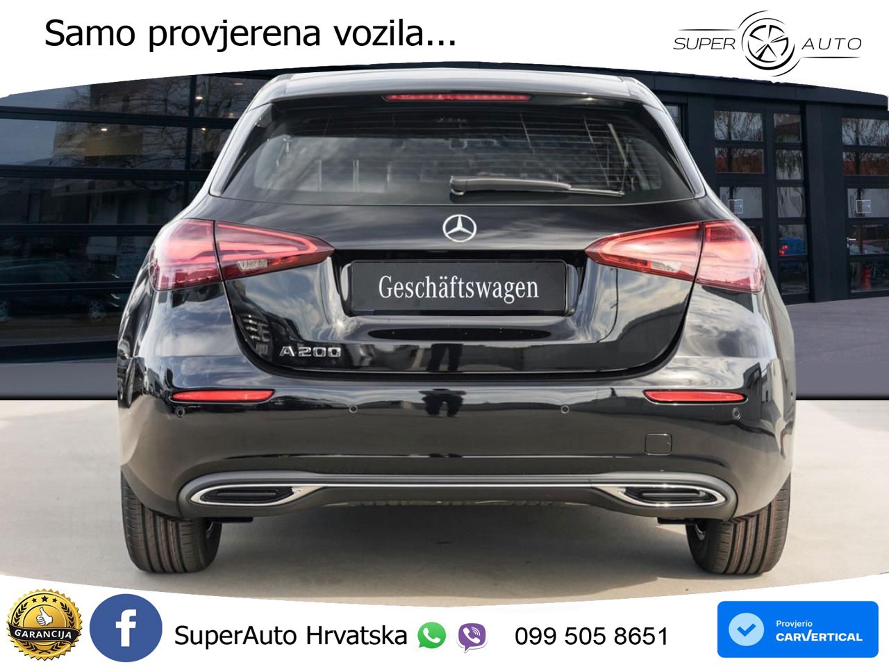 Mercedes-Benz A 200 7G-DCT LED+GR SJED+ACC