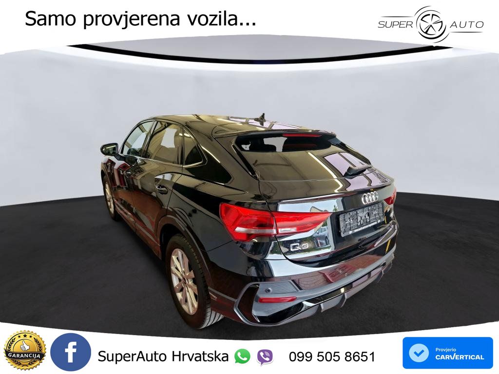 Audi Q3 Sportback 40 TDI (200 KS) quattro S tronic S line