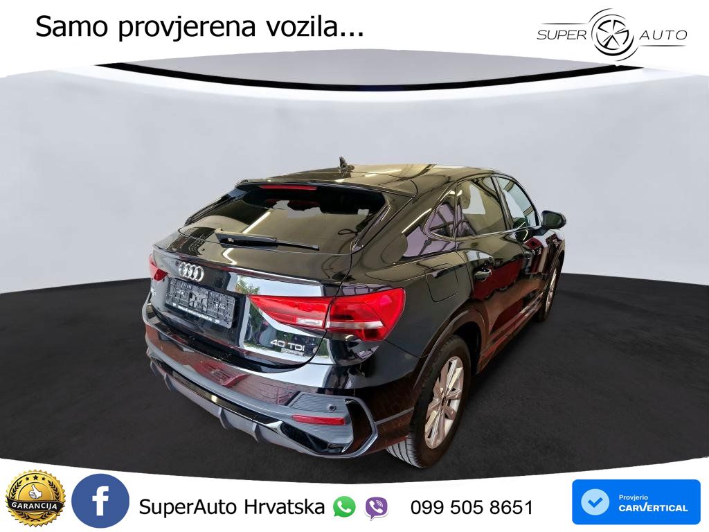 Audi Q3 Sportback 40 TDI (200 KS) quattro S tronic S line
