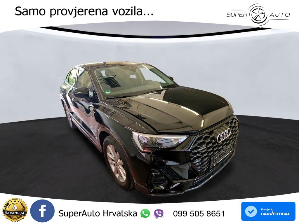 Audi Q3 Sportback 40 TDI (200 KS) quattro S tronic S line