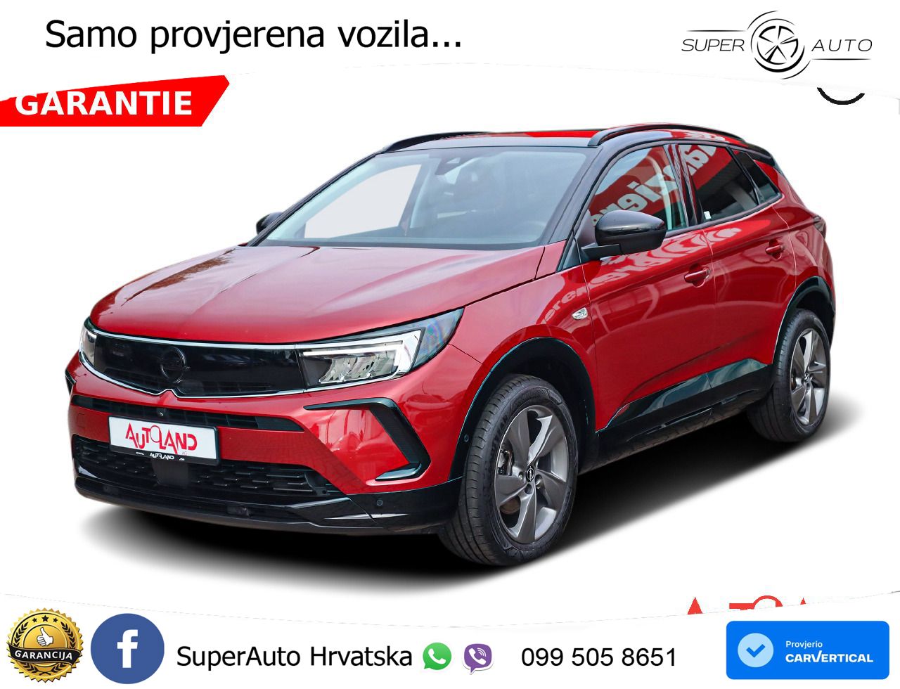 Opel Grandland 1.2i Turbo (130 KS) Automatic GS