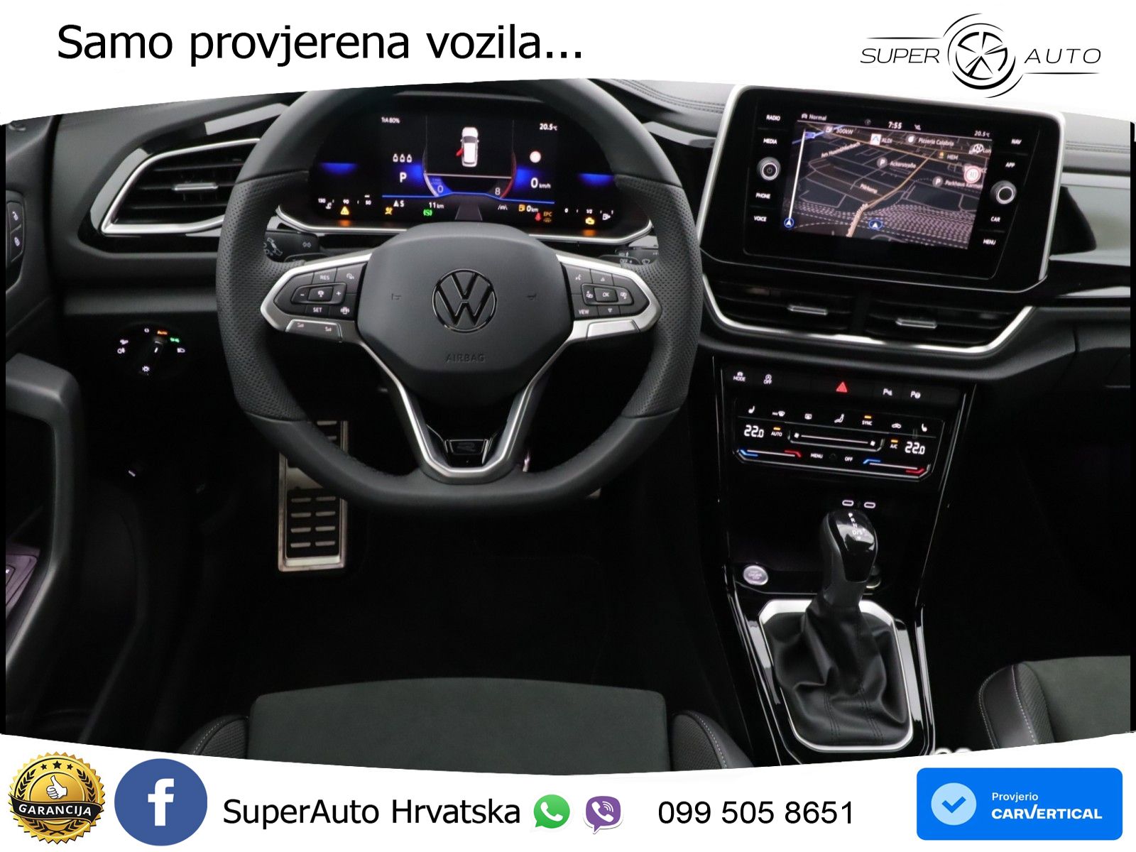 Volkswagen T-Roc 1.5 TSI (150 KS) DSG LED+GR SJED+ACC