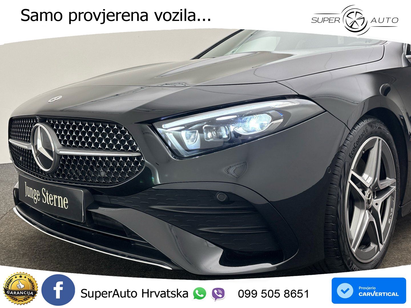 Mercedes-Benz A 220d 8G-DCT AMG ACC+GR SJED+360+PANO