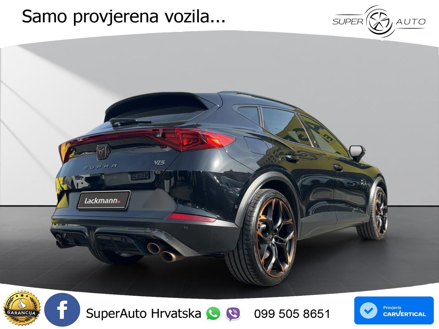 Cupra Formentor VZ5 2.5 TSI (390 KS) 4Drive DSG MATRIX+GR SJED+KAM