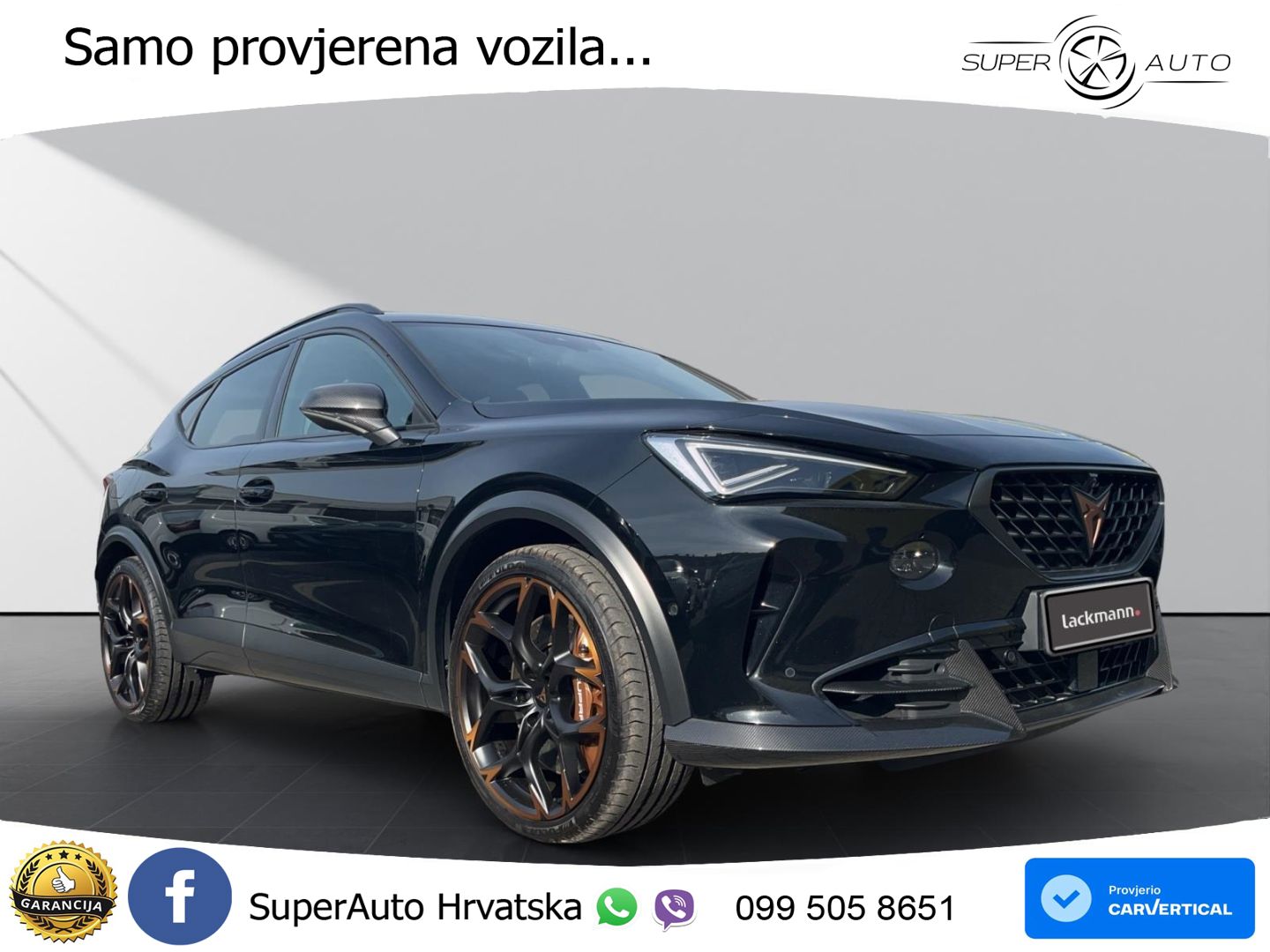 Cupra Formentor VZ5 2.5 TSI (390 KS) 4Drive DSG MATRIX+GR SJED+KAM