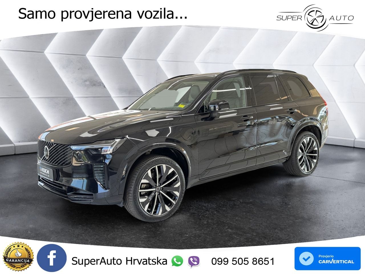 Volvo XC90 2.0 T8 AWD Automatic ACC+HEAD+4xGR SJED+360+PANO