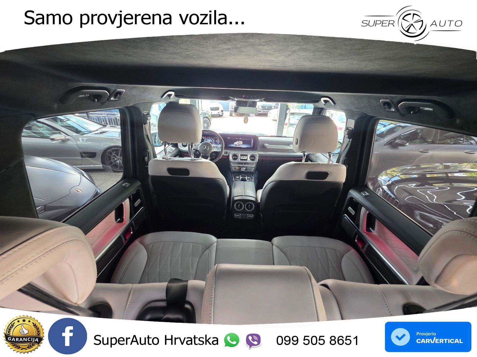 Mercedes AMG G 63 Long V8 (585 KS) 4MATIC 9G-TRONIC AMG SPEEDSHIFT TCT LED+GR SJED+ACC