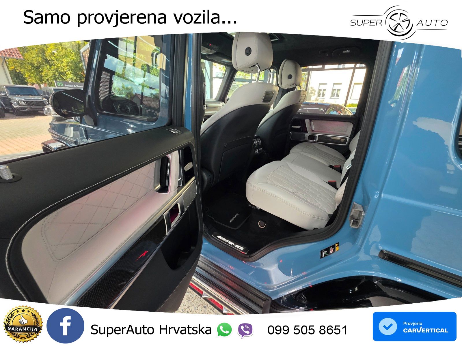 Mercedes AMG G 63 Long V8 (585 KS) 4MATIC 9G-TRONIC AMG SPEEDSHIFT TCT LED+GR SJED+ACC