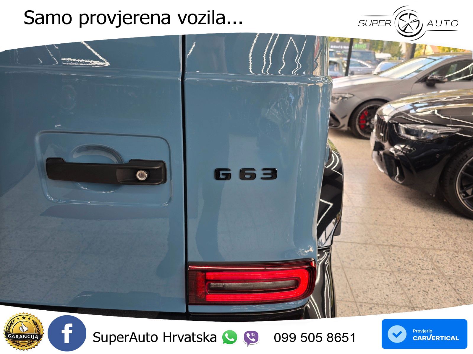Mercedes AMG G 63 Long V8 (585 KS) 4MATIC 9G-TRONIC AMG SPEEDSHIFT TCT LED+GR SJED+ACC
