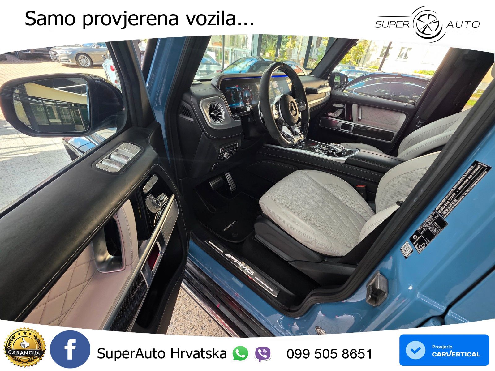 Mercedes AMG G 63 Long V8 (585 KS) 4MATIC 9G-TRONIC AMG SPEEDSHIFT TCT LED+GR SJED+ACC