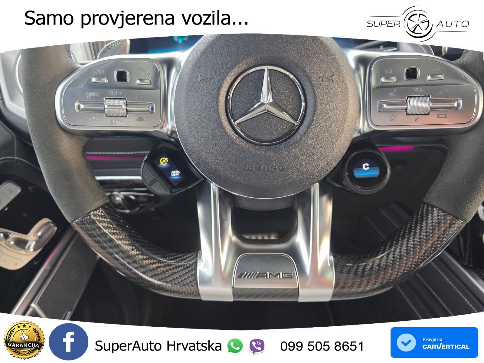 Mercedes AMG G 63 Long V8 (585 KS) 4MATIC 9G-TRONIC AMG SPEEDSHIFT TCT LED+GR SJED+ACC