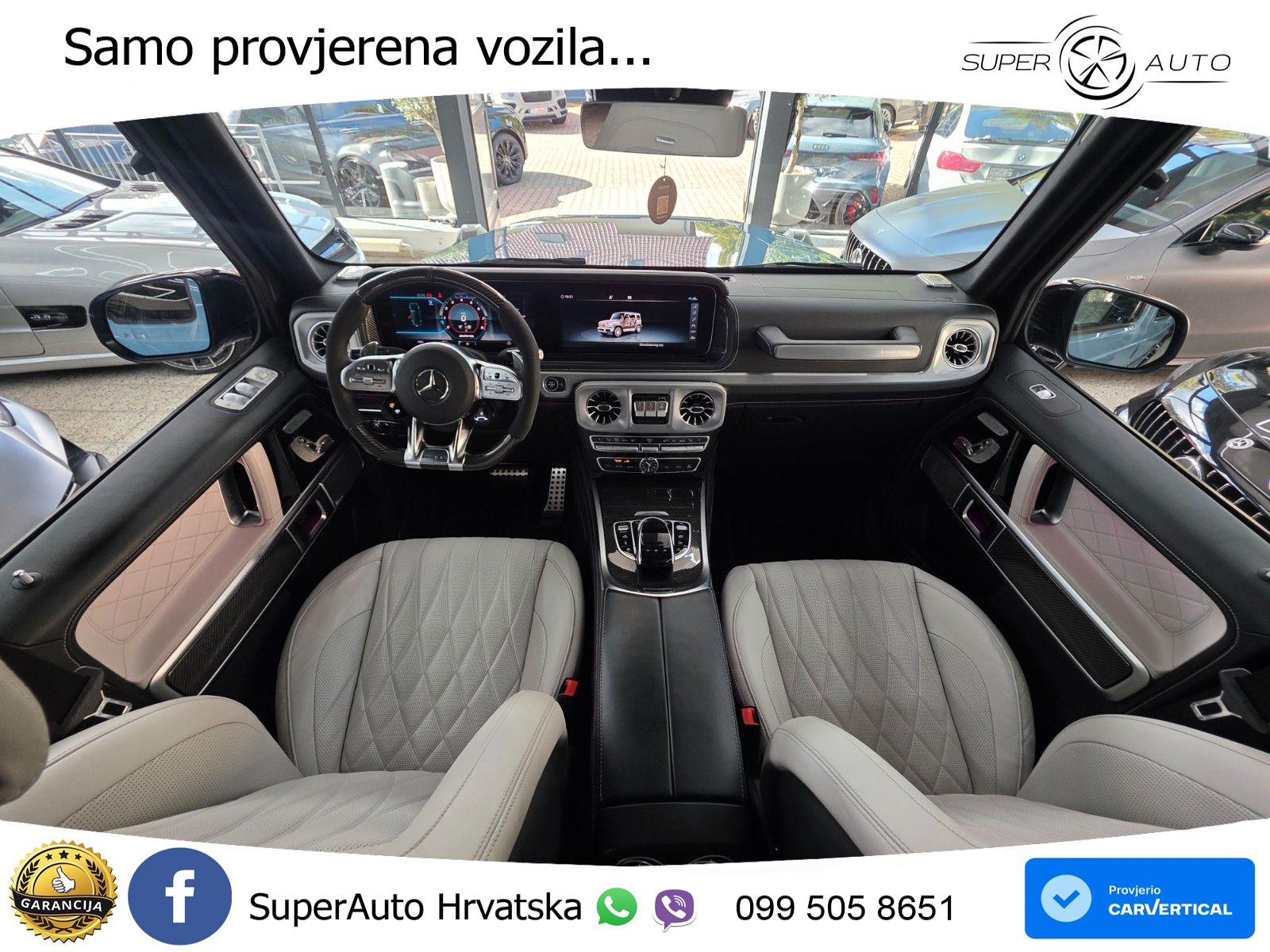 Mercedes AMG G 63 Long V8 (585 KS) 4MATIC 9G-TRONIC AMG SPEEDSHIFT TCT LED+GR SJED+ACC
