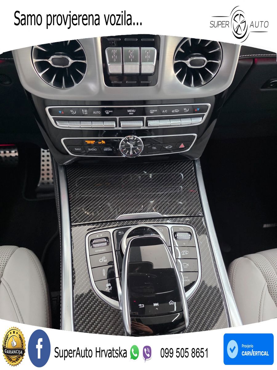Mercedes AMG G 63 Long V8 (585 KS) 4MATIC 9G-TRONIC AMG SPEEDSHIFT TCT LED+GR SJED+ACC