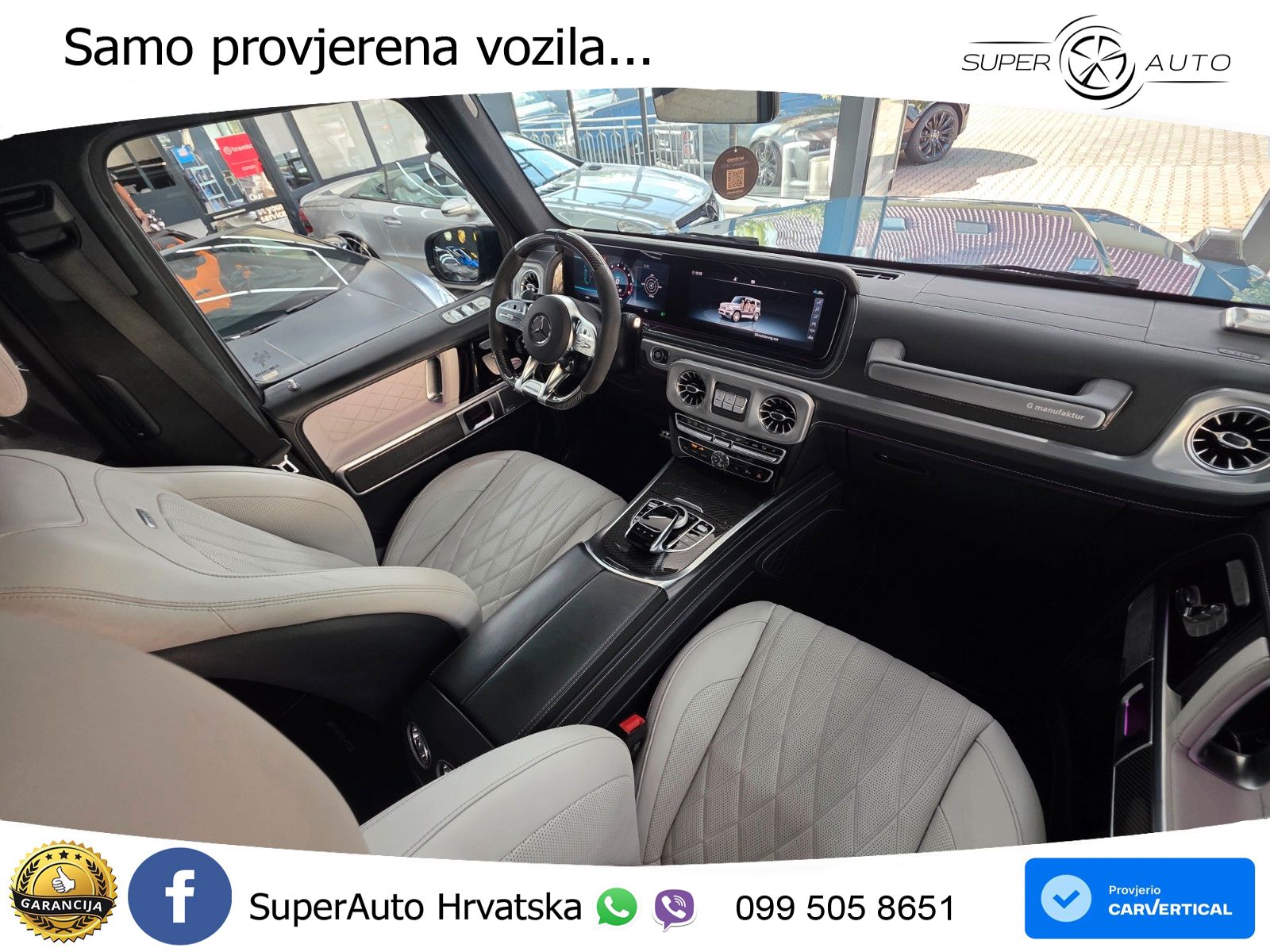 Mercedes AMG G 63 Long V8 (585 KS) 4MATIC 9G-TRONIC AMG SPEEDSHIFT TCT LED+GR SJED+ACC