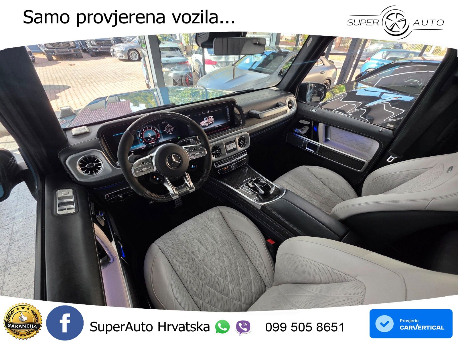 Mercedes AMG G 63 Long V8 (585 KS) 4MATIC 9G-TRONIC AMG SPEEDSHIFT TCT LED+GR SJED+ACC